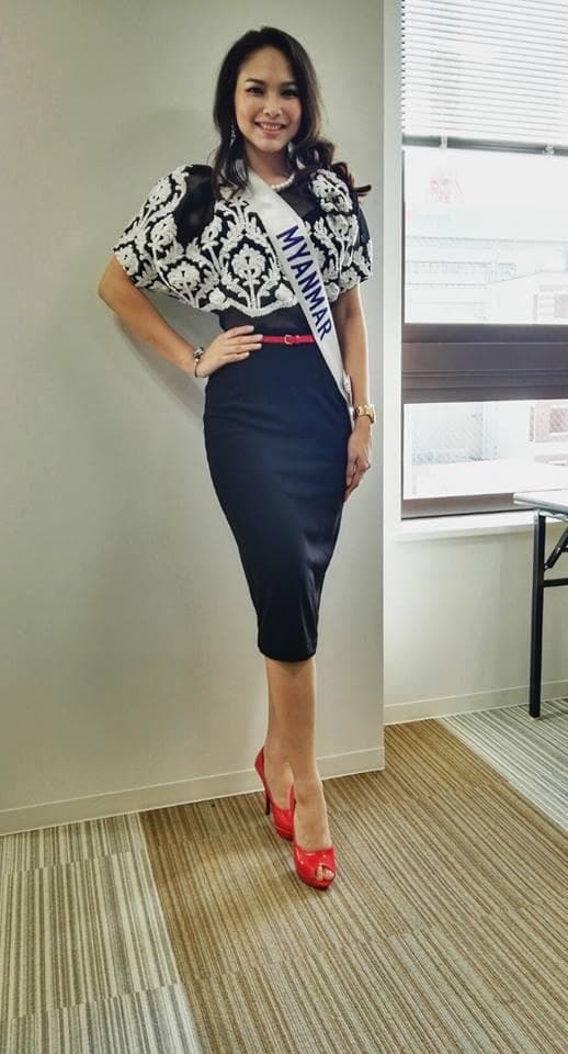 Emerald Nyein contestant Miss International 2015