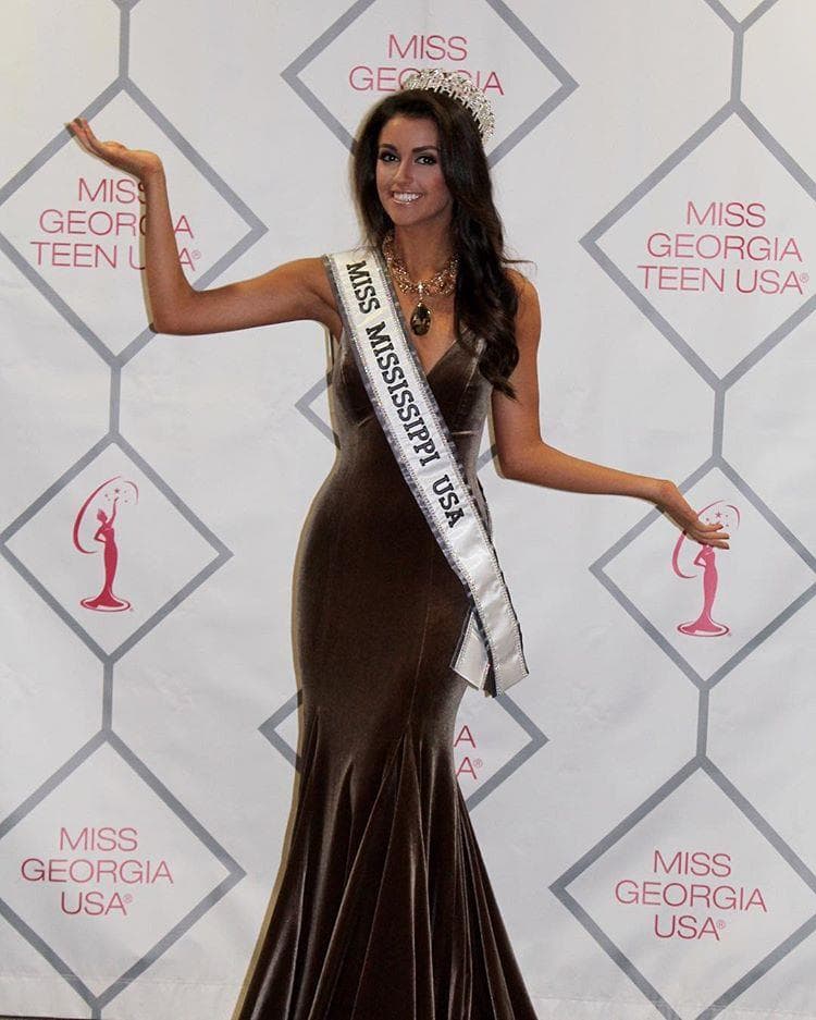 Laine Alden Mansour Miss Mississippi USA 2018 for Miss USA 2018 (Photo Credit: Miss USA/ Contestant Official FaceBook/Instagram)