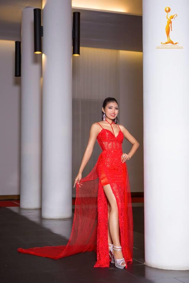 Myat Myo Thwe Miss Heritage 2017, Finalist Miss Golden Land Myanmar 2017 (Photo Credit: MGLM Official)