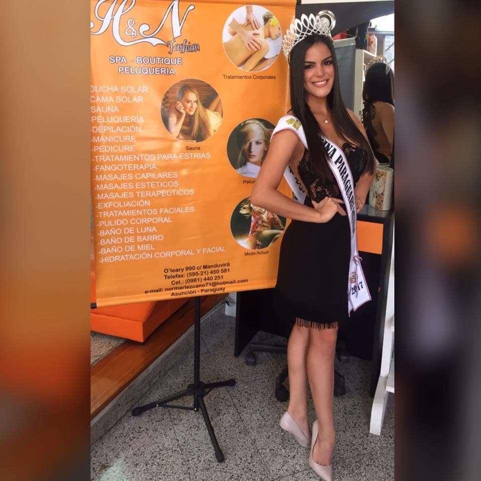 Cecilia Mencia from Paraguarí Contestant Miss World Paraguay 2017 (Photo Credit: Facebook Official)