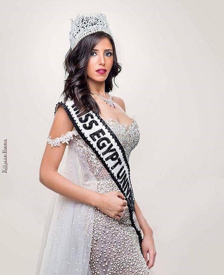 Farah Sedky Miss Universe Egypt 2017 (Photo Credit: Miss Universe/FaceBook Official)