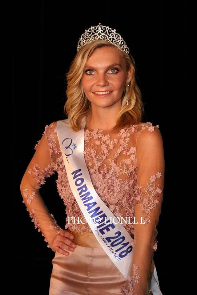 Anaëlle Chrétien Miss Normandie 2018, Finalist Miss France 2019 (Photo Credits: Miss France/ Contestant Official FaceBook)