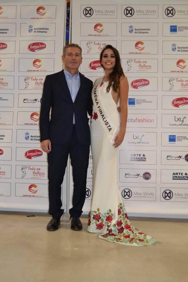 Angela Gonzalez Santamarina First Runner-up Miss World Spain 2015