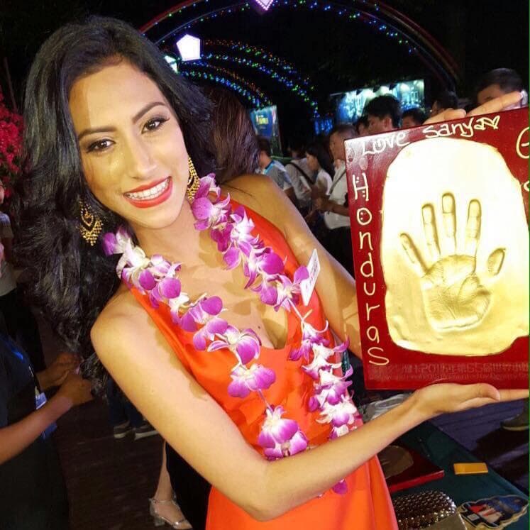 Gabriela Salazar Contestant from Honduras for Reinado Internacional del Cafe 2016