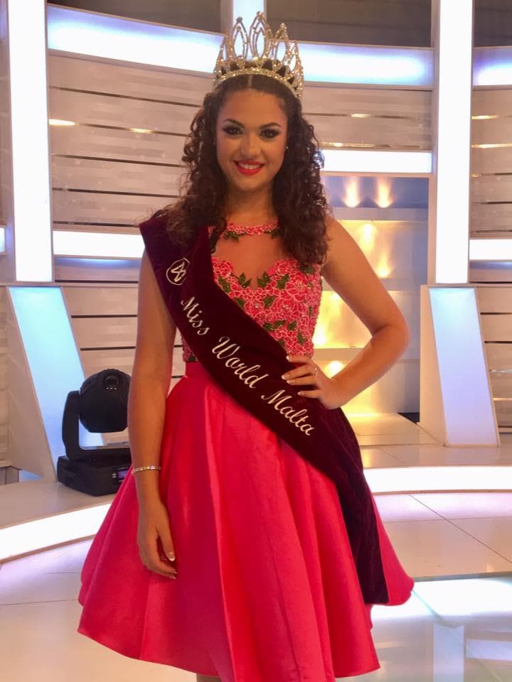 Michela Galea Miss World Malta 2017 - Finalist Miss World 2017 (Photo Courtesy: Miss World/ Facebook Official)