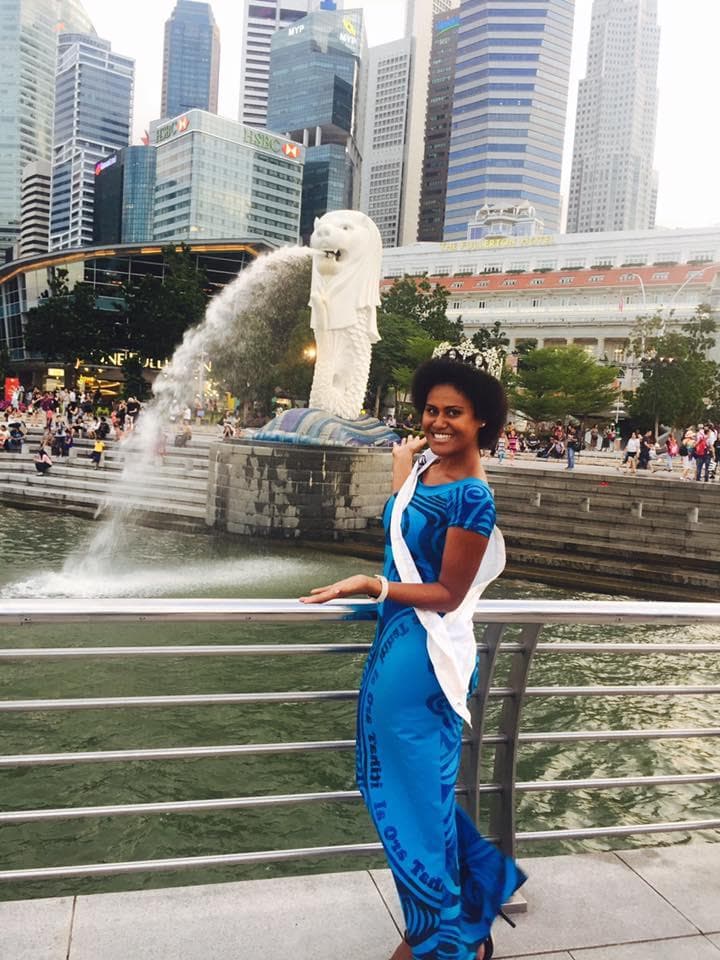 Nanise Noel Ragarau Rainima Miss World Fiji 2017 - Finalist Miss World 2017 (Photo Courtesy: Miss World/ Facebook Official)