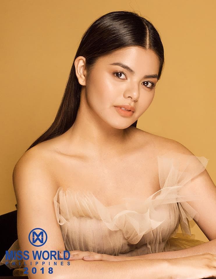 Chanel Morales - Miss World Philippines 2018 Finalist (Photo Courtesy: Miss World Philippines Official FaceBook)
