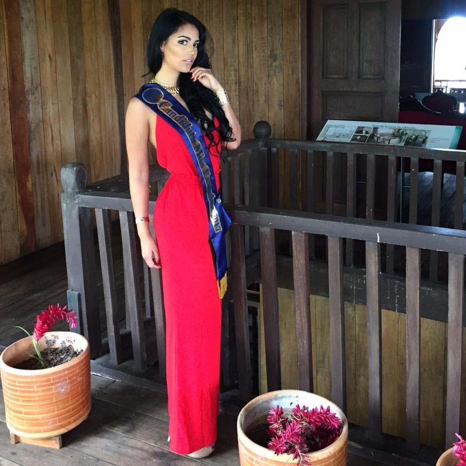 María José Villacís Avendaño Finalist Miss Ecuador 2017 (Photo Credit: Facebook/Instagram Official)
