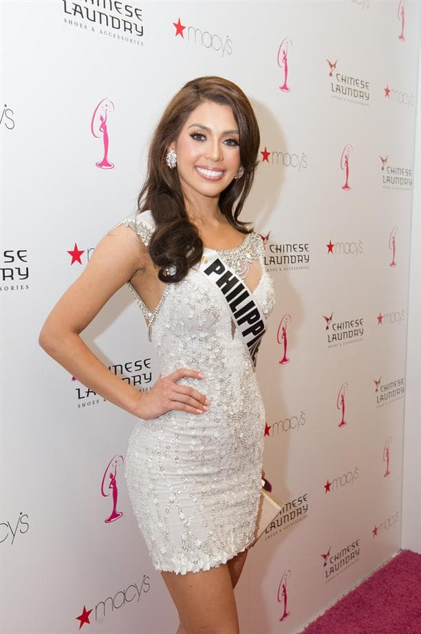 Mary Jean Lastimosa Miss Universe Philippines 2014 at Chinese Laundry Shoes Meet