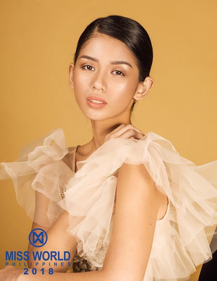 Gianna Margarita Llanes - Miss World Philippines 2018 Finalist (Photo Courtesy: Miss World Philippines Official FaceBook)