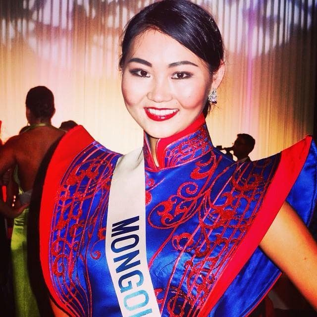 Bayartsetseg Altangerel contestant from Mongolia for Miss Earth 2015