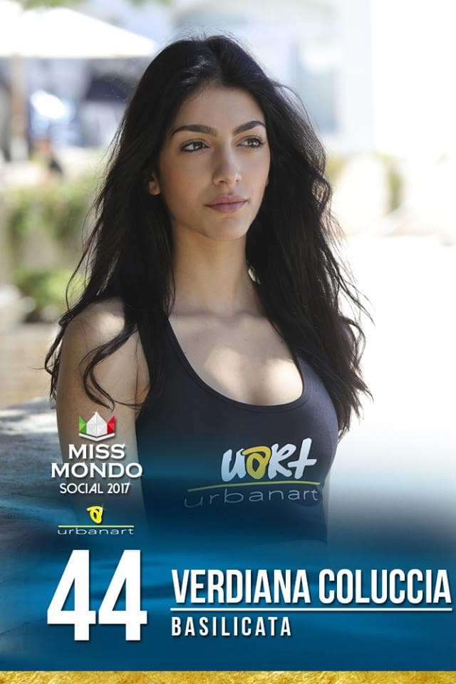 Verdiana Coluccia Miss Mundo Basilicata 2017 - Contestant for Miss Mondo Italia 2017/ Miss World Italy 2017 (Photo Courtesy Miss Mundo Italia Official)