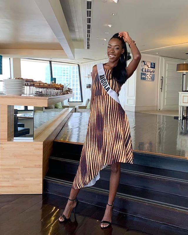 Ana Liliana Avião Miss Universe Angola 2018, Miss Universe 2018 Contestant (Photo Courtesy: Miss Universe/Candidate FaceBook/ Instagram)