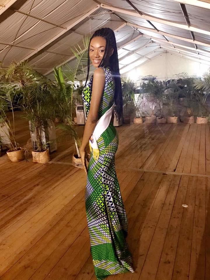 Maguy Gbane Mandjalia Miss World Côte d'Ivoire 2017 - Finalist Miss World 2017 (Photo Courtesy: Miss World/ Facebook Official)