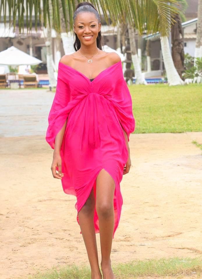 Maguy Gbane Mandjalia Miss World Côte d'Ivoire 2017 - Finalist Miss World 2017 (Photo Courtesy: Miss World/ Facebook Official)
