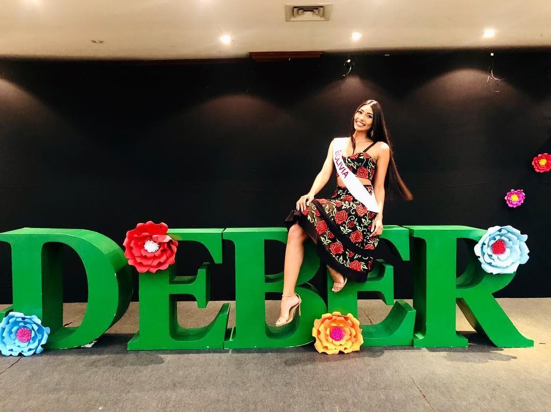Joyce Prado Ribera Reina Hispanoamericana Bolivia 2018, Finalist Reina Hispanoamericana 2018 (Photo Courtesy: Reina Hispanoamericana/ Promociones Gloria Official)