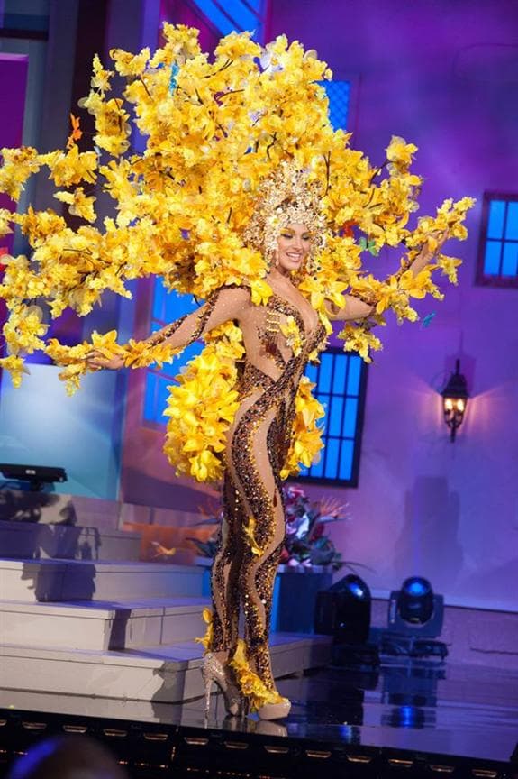 Migbelis Castellanos Miss Universe Venezuela 2014 National Costume