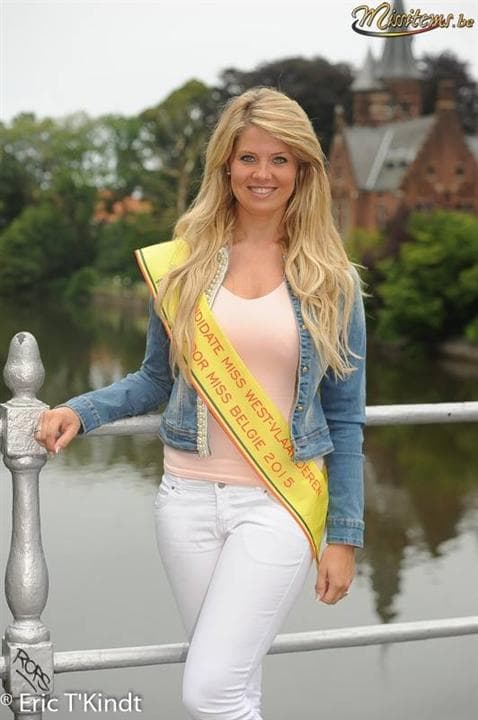 Emily Rabaut Finalist Miss Belgium 2015 (Photo Credits: Miss Belgium/ Official FB Page)