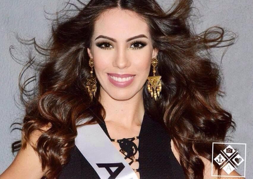 Bastidores Arianne Miranda contestant Miss Brazil 2015