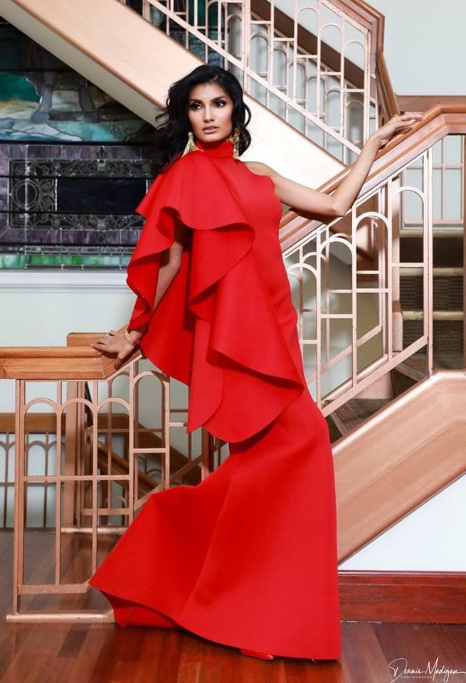 Rafieya Aasieya Husain Miss Universe Guyana 2017 (Photo Credit: Miss Universe/FaceBook Official)