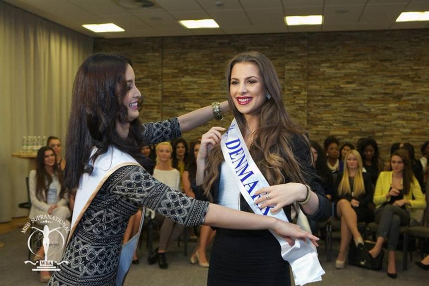 Angela Lakocevic (Denmark) Miss Supranational 2014 Sash Ceremony