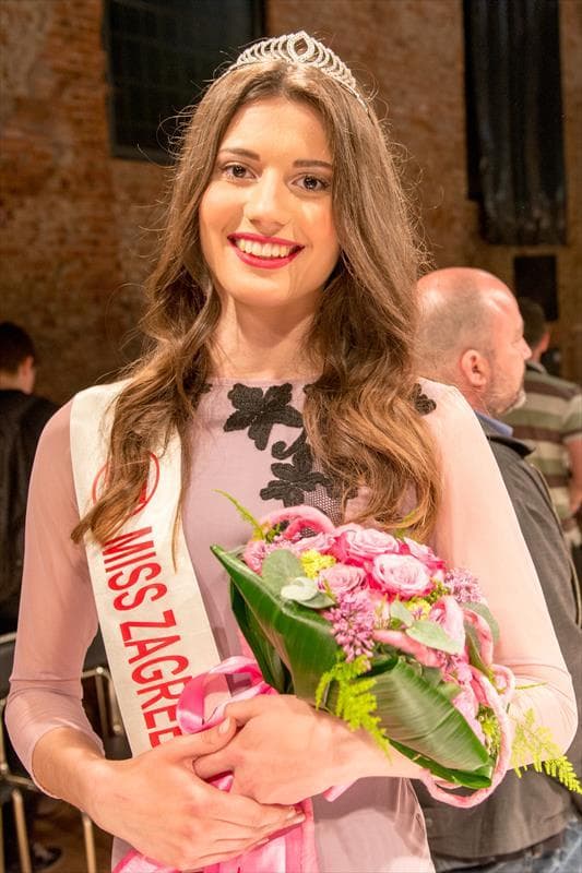 Iva Butorac from Zagreb for Miss Hrvatske 2015 (Miss World Croatia 2015)