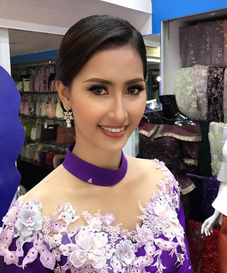 Khloem Sreykea Miss Grand Cambodia 2017 Contestant for Miss Grand International 2017 (Photo Courtesy: Miss Grand International/ Contestant Official FaceBook)