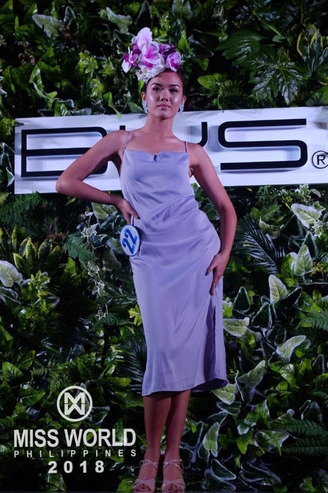 Elaiza Dee Rodriguez Alzona - Miss World Philippines 2018 Finalist (Photo Courtesy: Miss World Philippines Official FaceBook)