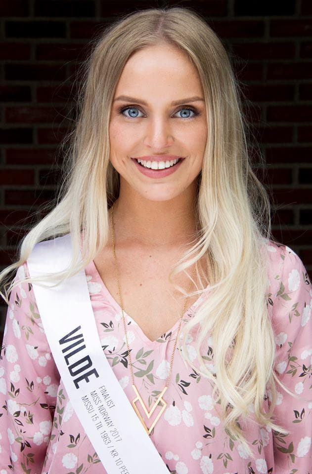 Vilde Andresen Bø Finalist Miss Universe Norway 2017 Photoshoot (Photo Credit: Miss Norway Facebook Official)