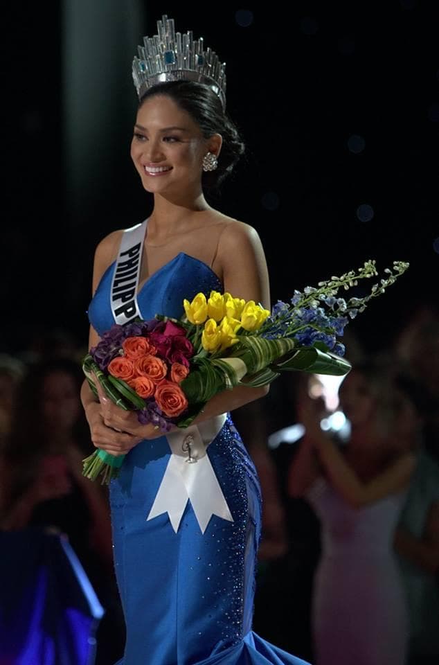 Newly Crowned Miss Universe 2015, Pia Alonso Wurtzbach from Philippines (Photo Credit: Miss Universe Official)