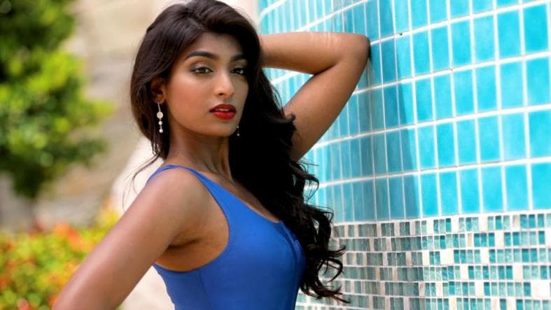 Rudihra Ramathas Finalist for Miss Universe Singapore 2017 (Photo Credit: MU Singapore Official)