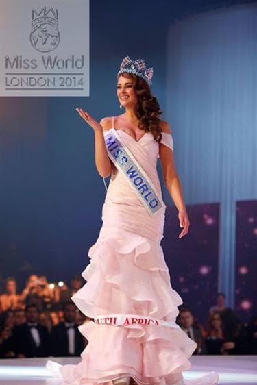 Miss World 2014 Winner Rolene Strauss (Courtesy: Miss World)