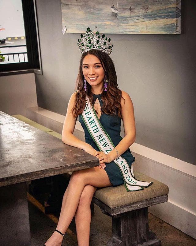 Jzayla Hughey Miss Earth New Zealand 2018, Finalist Miss Earth 2018 (Photo Courtesy: Miss Earth/ Candidate Official FaceBook/ Instagram)