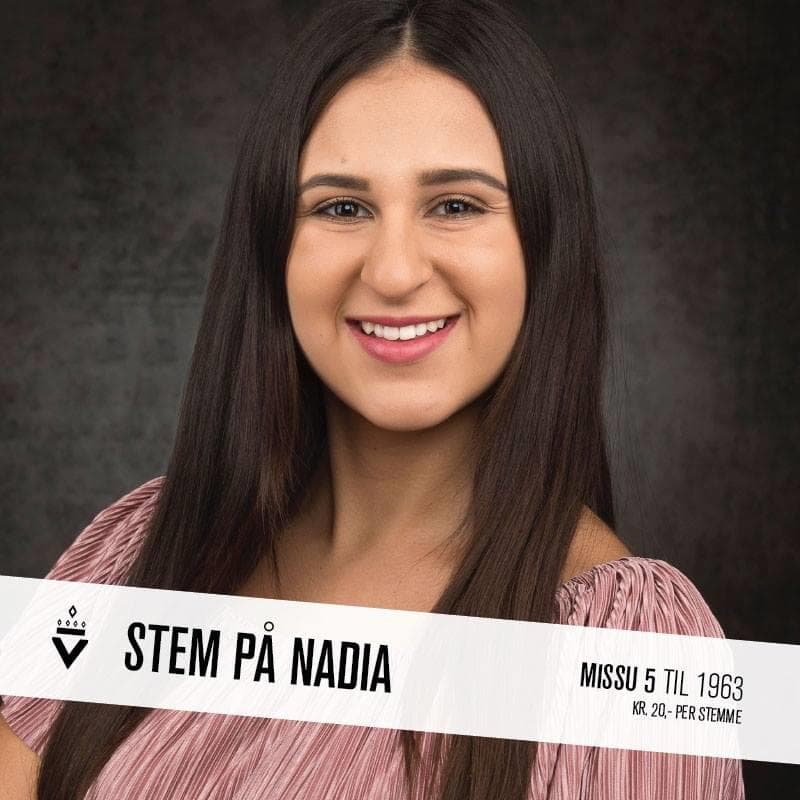 Nadia Helena Gustavsen Finalist Miss Norway 2018/ Miss Universe Norway 2018 (Photo Courtesy: Miss Norway Official)