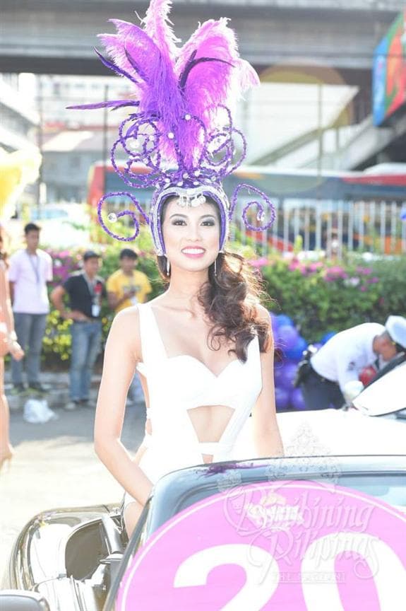 Tanya Angelina Nicole Hyde at Parade of Beauties (Photo Credits: Binibining Pilipinas Official)