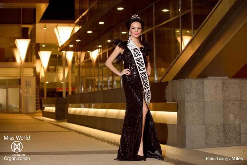 Bianca Adriana Fanu (Romania) Miss World 2014 (Courtesy: Official Facebook page)
