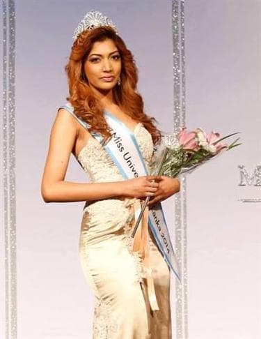 Avanti Marianne Page Miss Universe Sri Lanka 2014