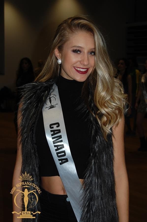 Hanna Begovic Contestant from Canada for Miss Supranational 2016 (Photo Credits: Miss Supranational Facebook Official)