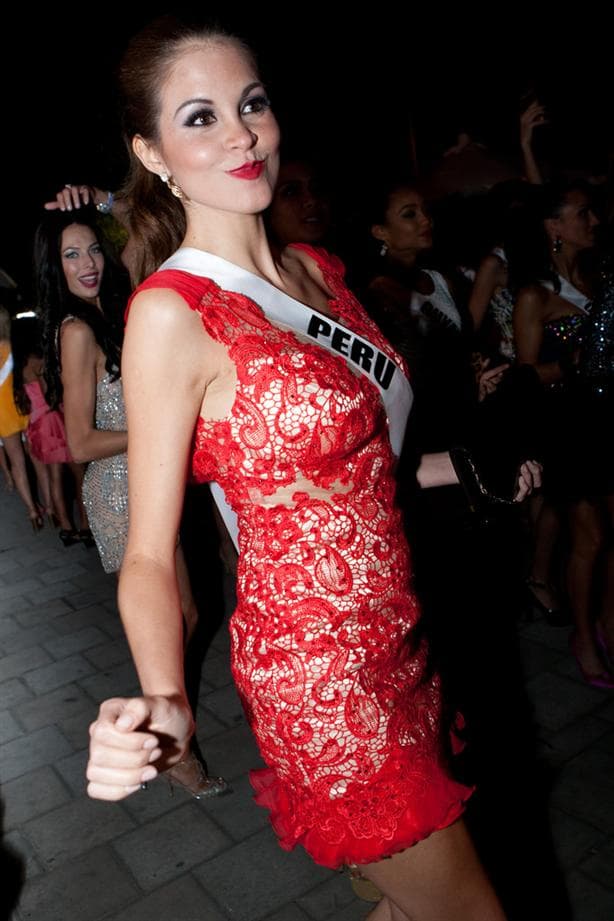 Jimena Espinoza Vecco Miss Universe Peru 2014: Salsa Dancing