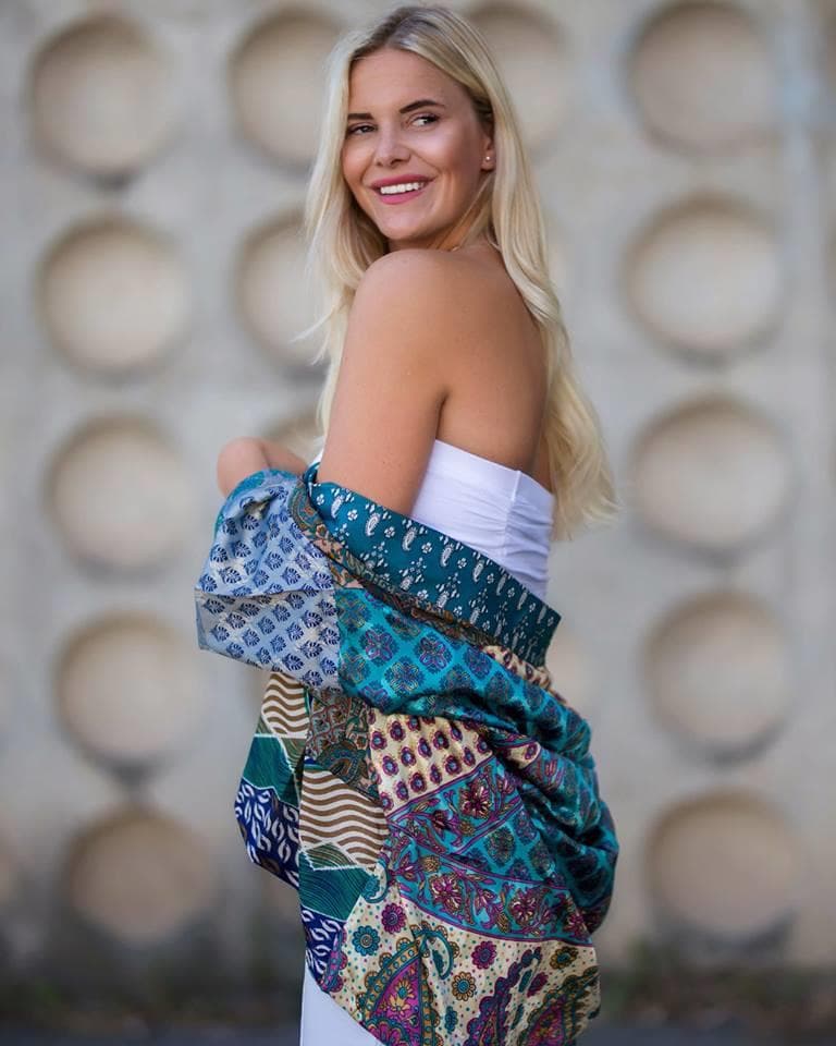Rebecca Bjork Finalist Miss Norway 2018/ Miss Universe Norway 2018 (Photo Courtesy: Miss Norway Official)