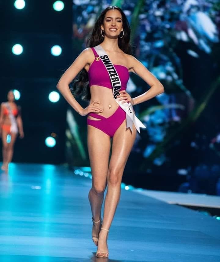 Jastina Doreen Riederer Miss Universe Switzerland 2018, Miss Universe 2018 Contestant at Swimsuit Competition (Photo Courtesy: Miss Universe/Candidate FaceBook/ Instagram)