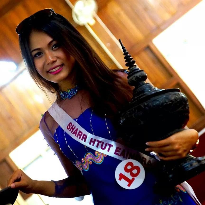Sharr Htut Eaindra Miss Universe Myanmar 2014