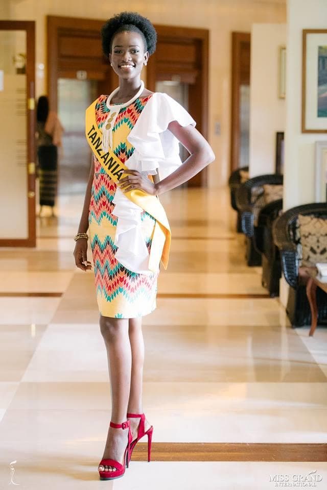 Queen Mugesi Ainory Gesase Miss Grand Tanzania 2018, Finalist Miss Grand International 2018 (Photo Courtesy: MGI Official)