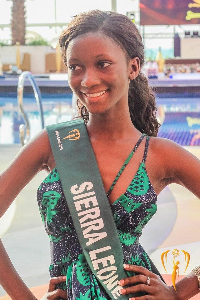 Alma Nancy Sesay Miss Earth Sierra Leone 2018, Finalist Miss Earth 2018 (Photo Courtesy: Miss Earth/ Candidate Official FaceBook/ Instagram)