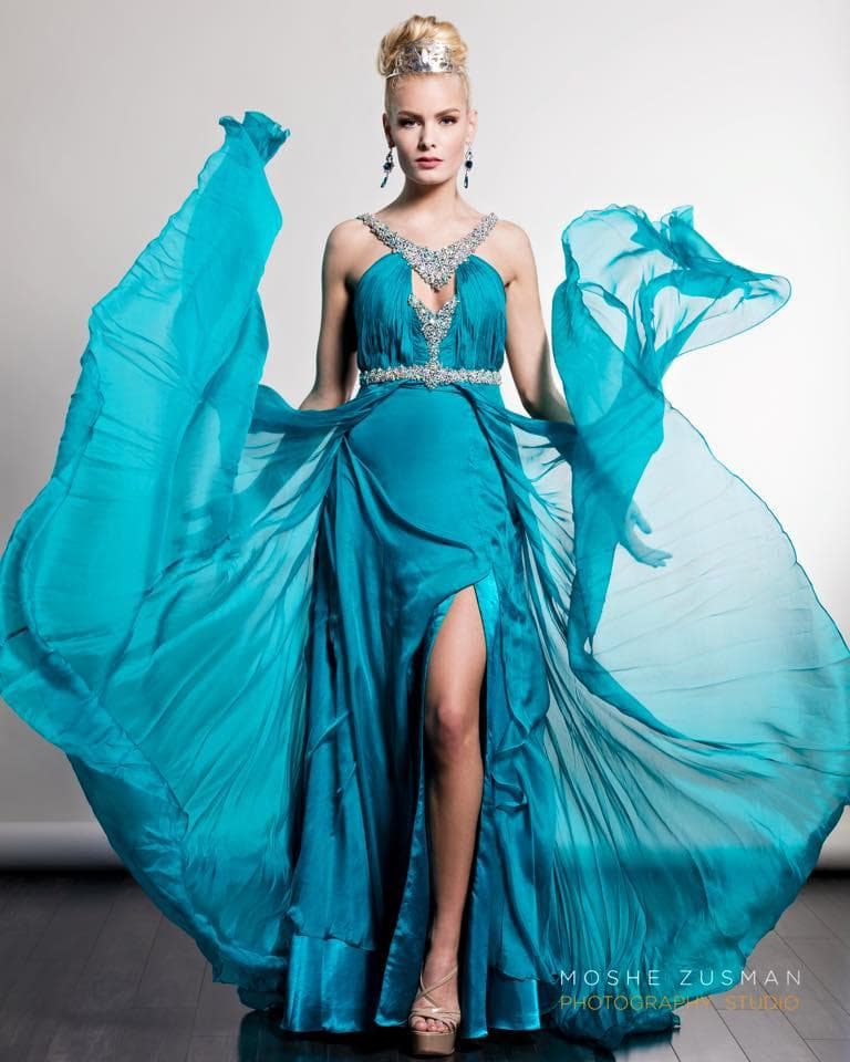 Turio Elinborgardottir contestant from Denmark in Long Gown for Miss Earth 2015 (Photo Credits: Moshe Zusman)