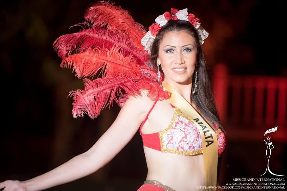 Sarah Mercieca from Malta - Finalist Miss Grand International 2015 in National Costume (Photo Credit: MGI Official)
