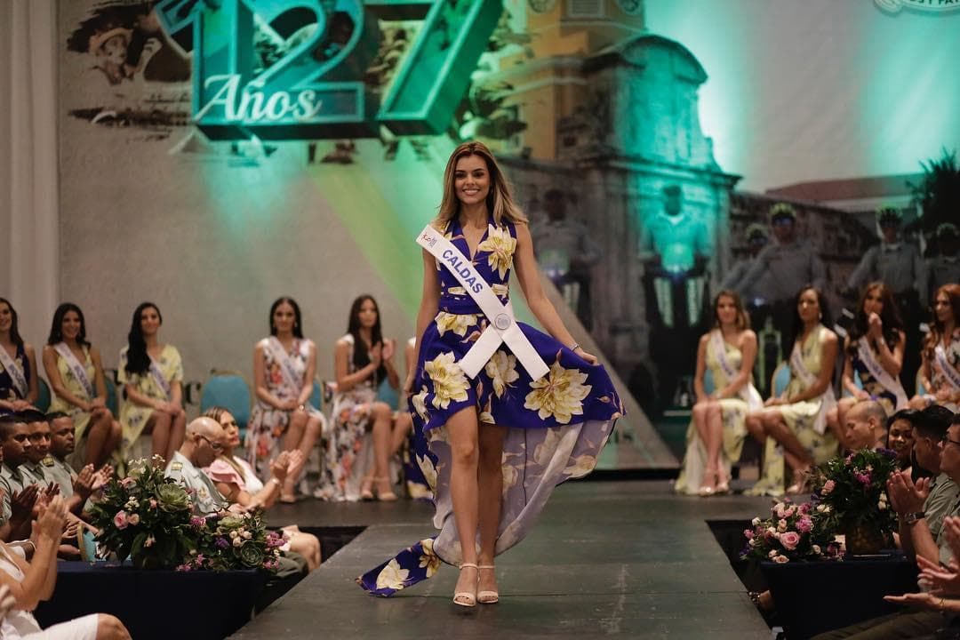 María Clara Ramírez Valencia from Caldas, Finalist Miss Colombia 2019/ Señorita Colombia 2019 (Photo Source: Concurso Nacional de Belleza Colombia Official)