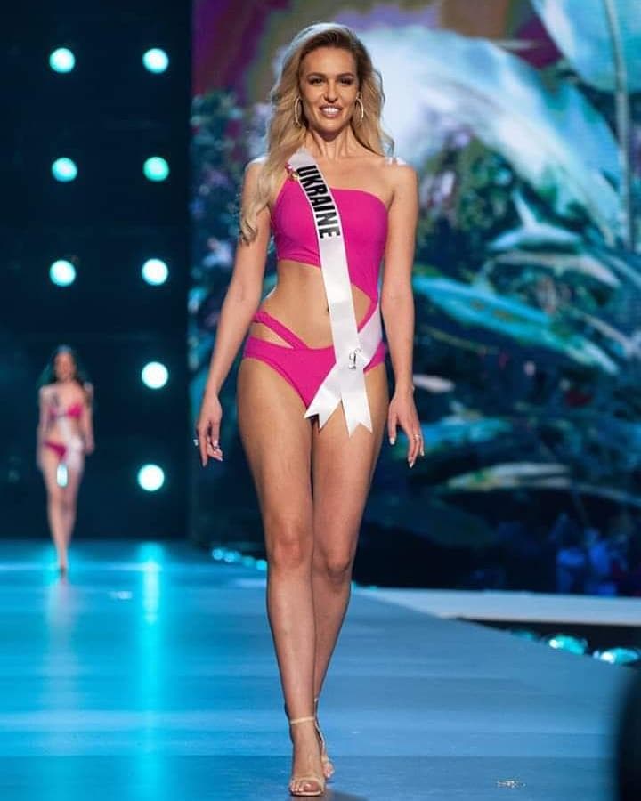 Karina Zhosan (Карина Жосан) Miss Universe Ukraine 2018, Miss Universe 2018 Contestant at Swimsuit Competition (Photo Courtesy: Miss Universe/Candidate FaceBook/ Instagram)