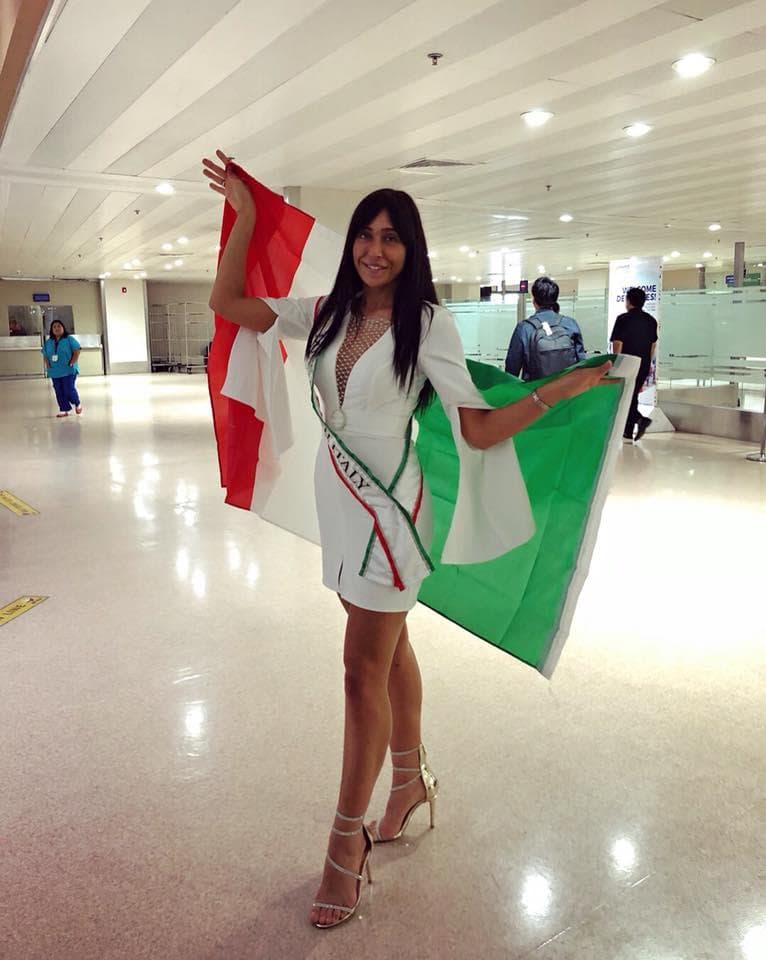 Fabiana Enrica Barra Miss Earth Italy 2017 - Finalist for Miss Earth 2017 (Photo Courtesy:Contestant Facebook/Miss Earth Official)