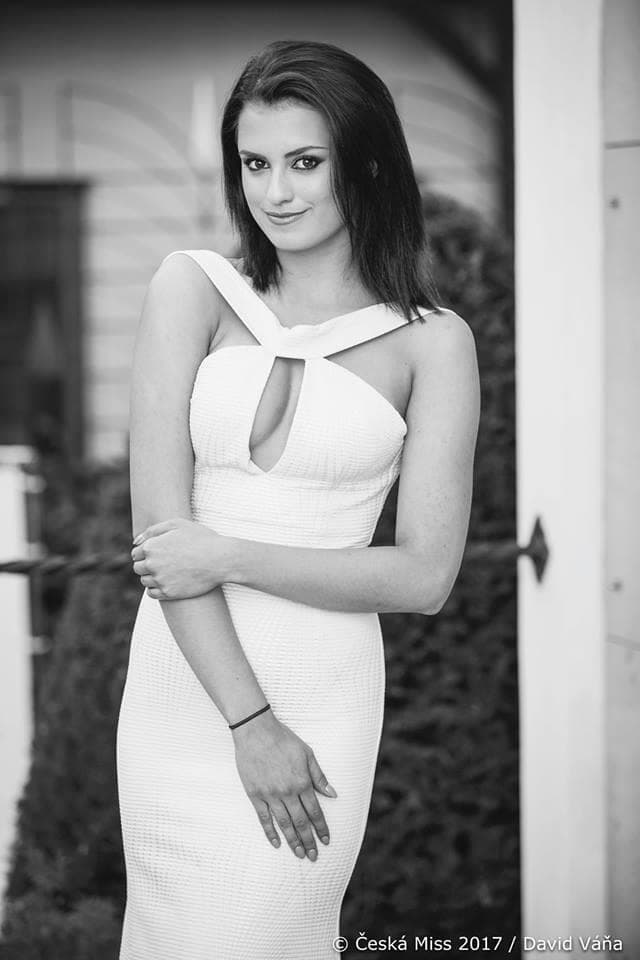 Ivuš Uchytilová Finalist Česká Miss 2017 (Czech Miss 2017)